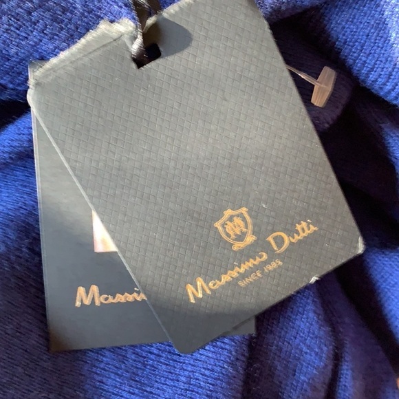 Massimo Dutti Wool Blend  Lace Details Crewneck Sweater S - Picture 12 of 12